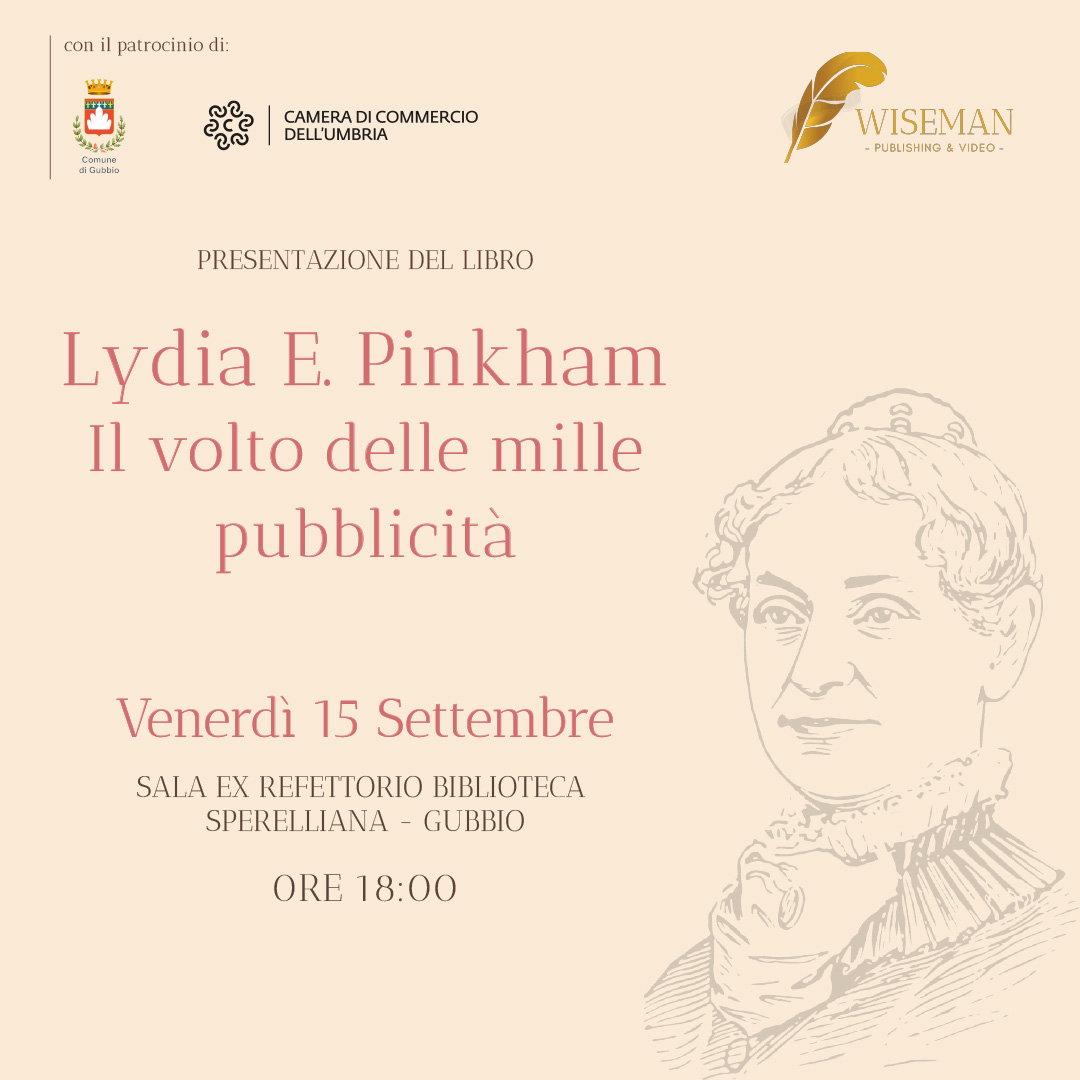 Presentazione libro “Lydia E. Pinkham – Il volto delle mille pubblicità”